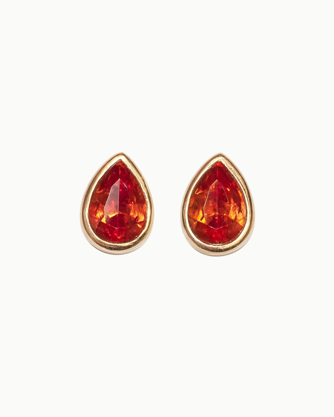 Spark Flame studs pear