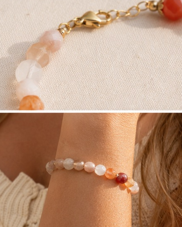 Sakura Agate armband