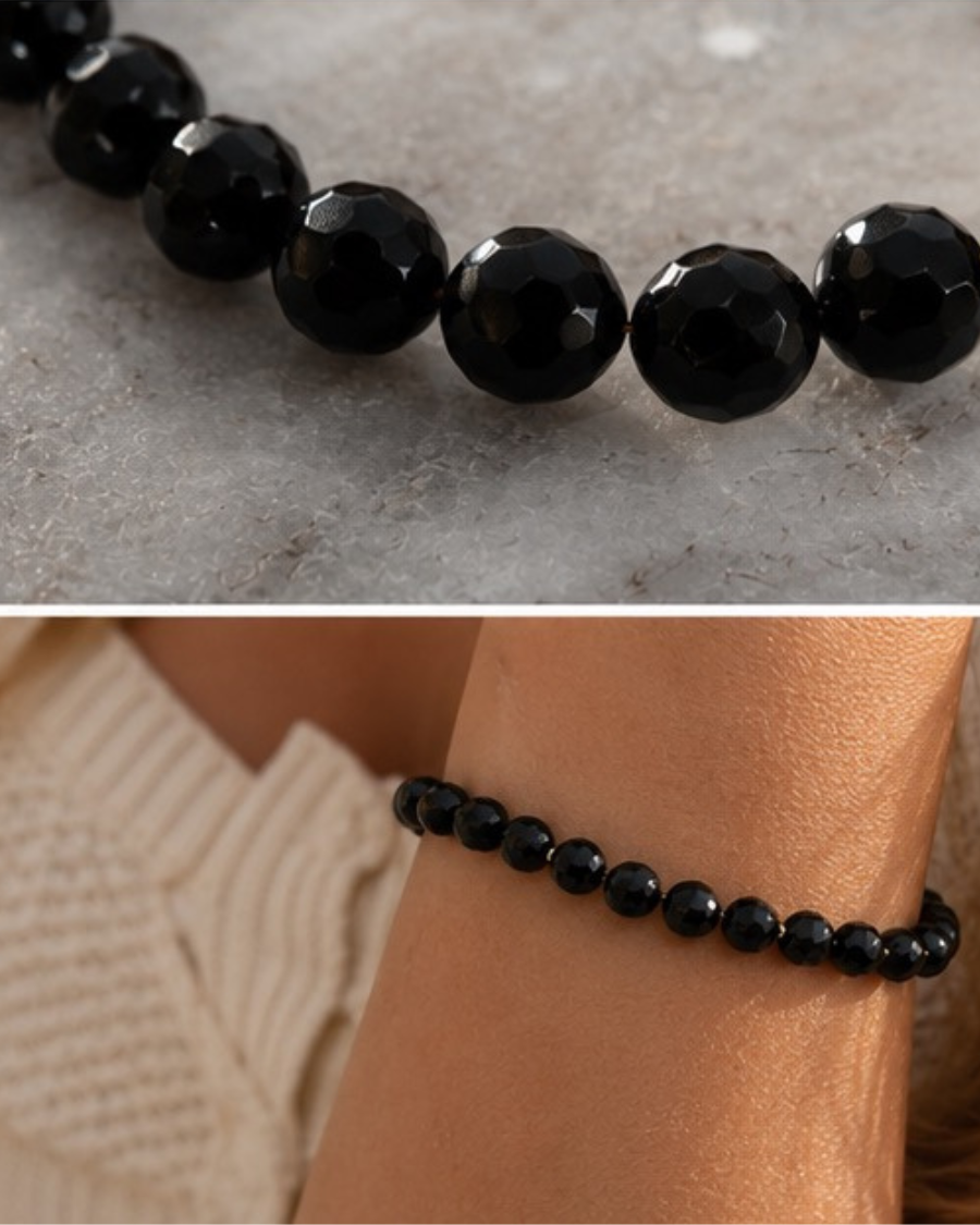 Onyx black bracelet