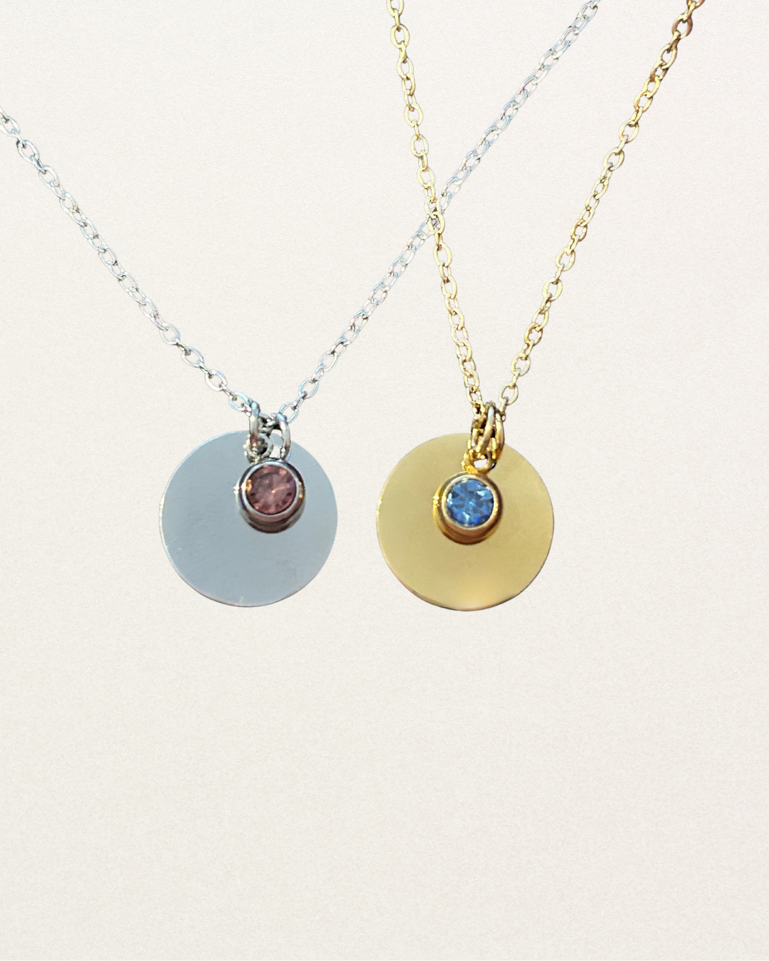 Coin met birthstone