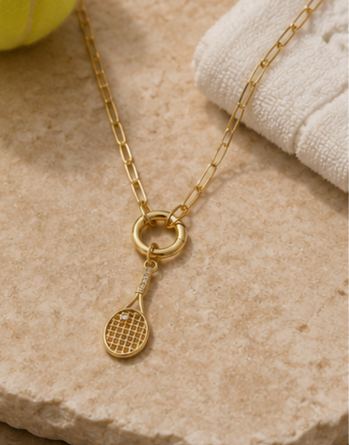 Tennisracket Ketting