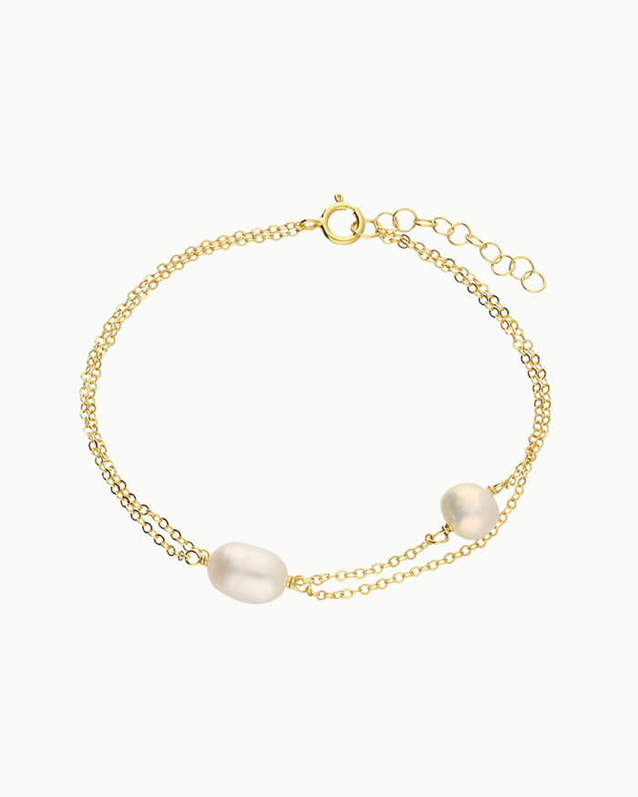 Gentle pearl armband