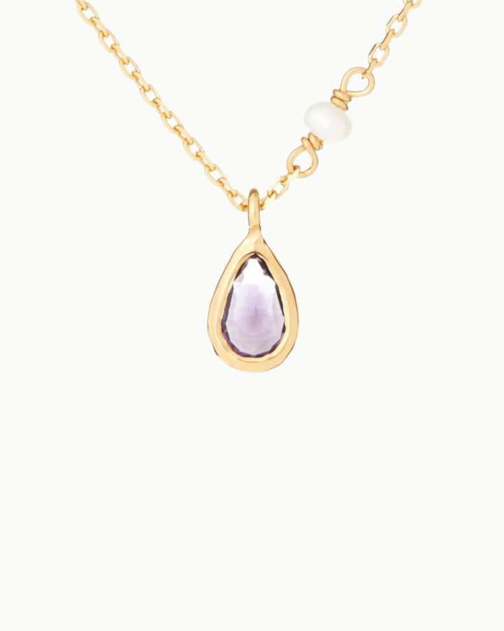 Violet Grace ketting met amethist
