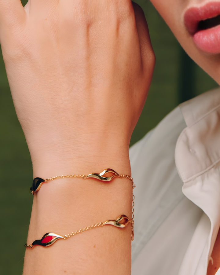 Inner Flame armband goud