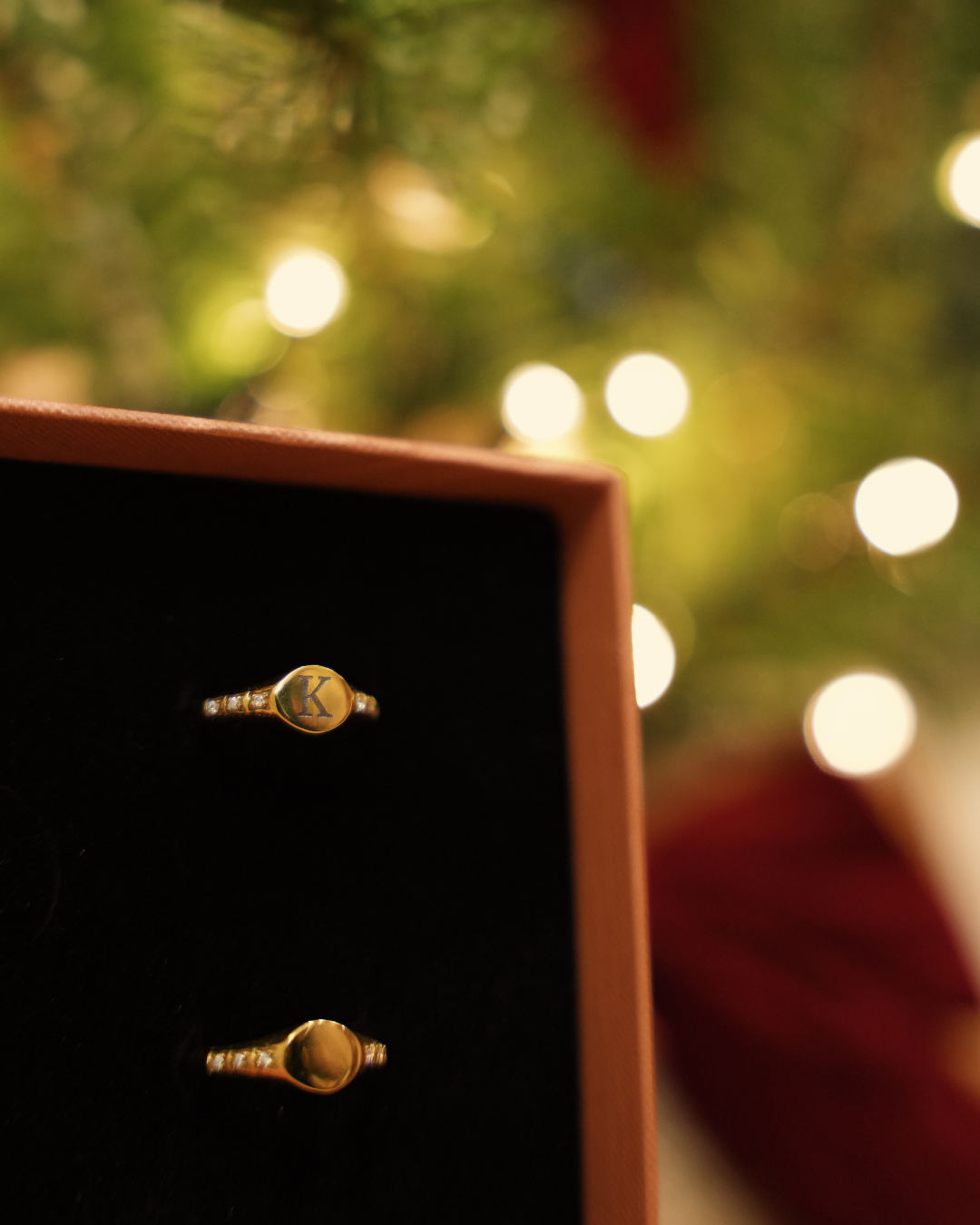 Signet ring met initiaal